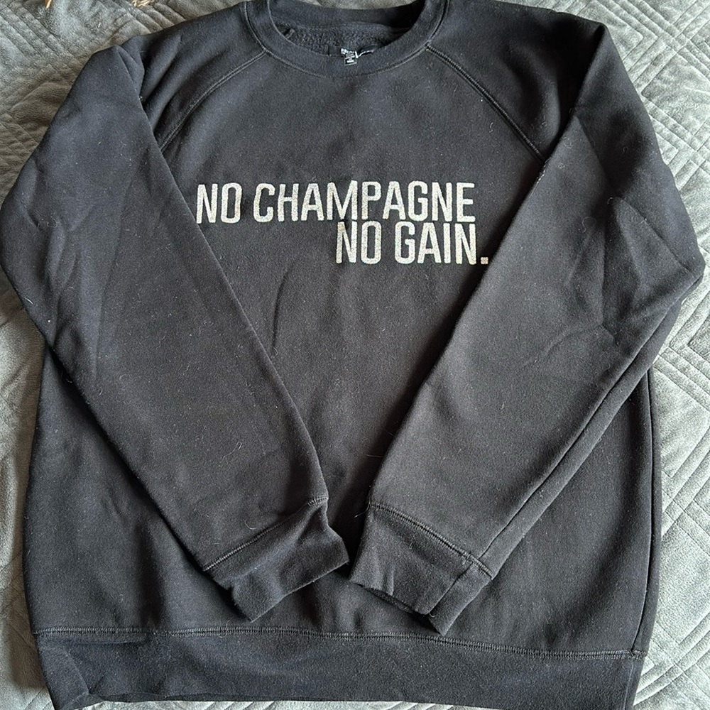 Gently worn Brunette the Label crew neck M/L